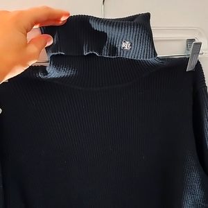 Ralph lauren black turtleneck sweater
